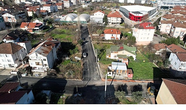 Gölcük’te 150 cadde ve sokakta hummalı çalışma