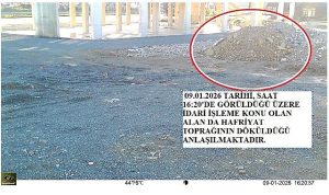 Hafriyatla çevreyi kirleten firmaya 3 milyon TL ceza