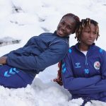 Hakkarigücü’nün Afrikalı oyuncuları kar ve soğuk havaya alıştı