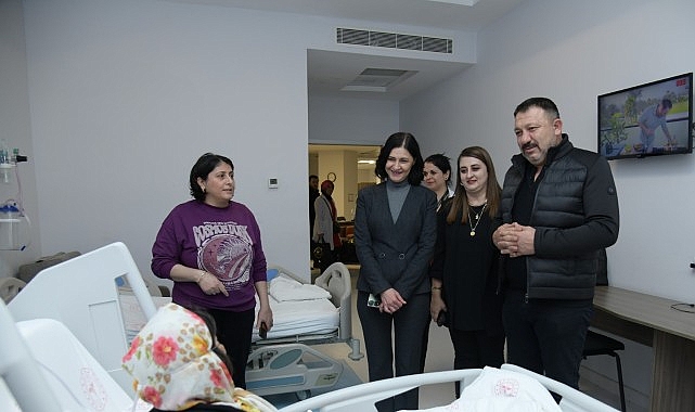 Hastanede Yeni Yıl Ziyareti