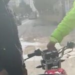 Hatay’da abartı egzozlu motosikletliye ceza