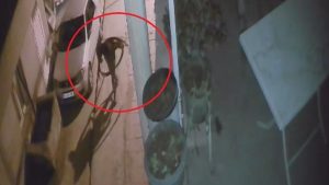 Hatay’da kablo hırsızları kameraya yakalandı