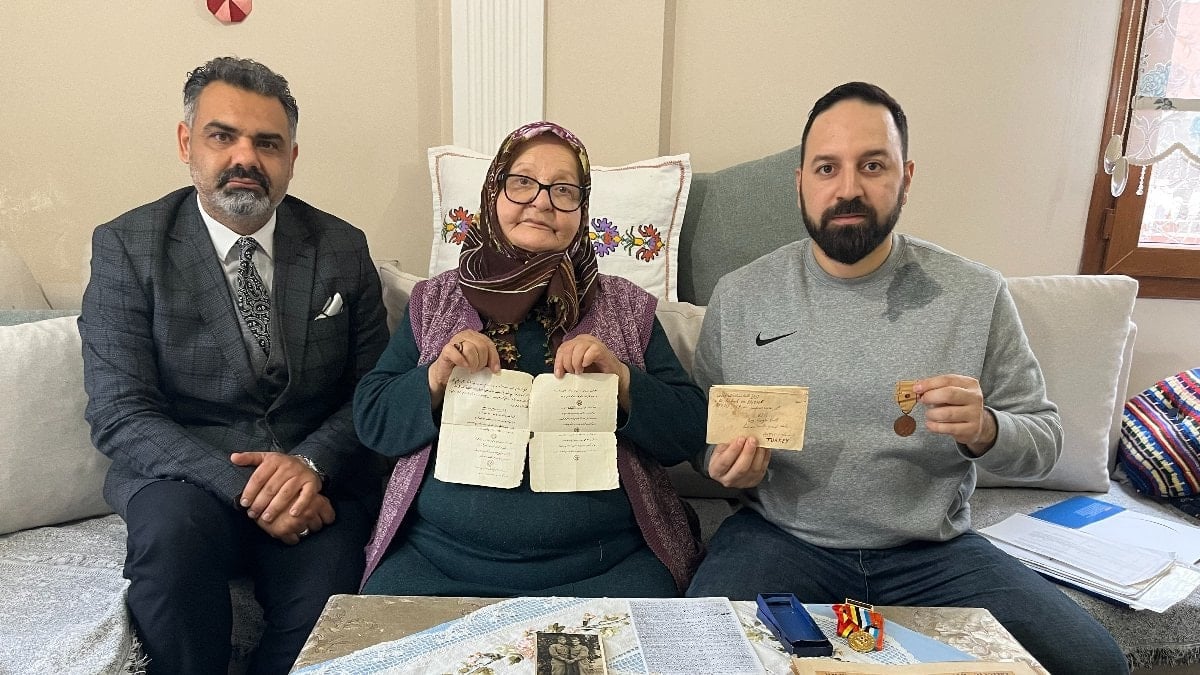 Hatay’da şehit babasının mektupları ona emanet