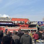 Hatay’da yangında görüntü alma yarışı