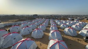 Hayrat Yardım’dan Gazze’de 300 kişilik çadır kent