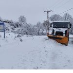 İnegöl Belediyesi Karla Mücadelede 24 Saat Sahada