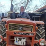 Isparta’da traktörünün plakası başına dert oldu