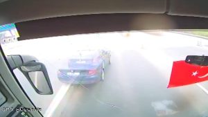 İstanbul Silivri’de 2 kişinin öldüğü kaza kamerada