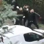 İstanbul’da çocuklar araçlara kartopu fırlattı: Taksici peşlerinden koştu