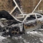 İstanbul’da otomobil yol ortasında alevlere teslim oldu