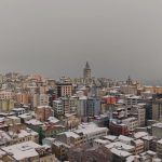İstanbul’da seyrine doyulmaz kar manzarası