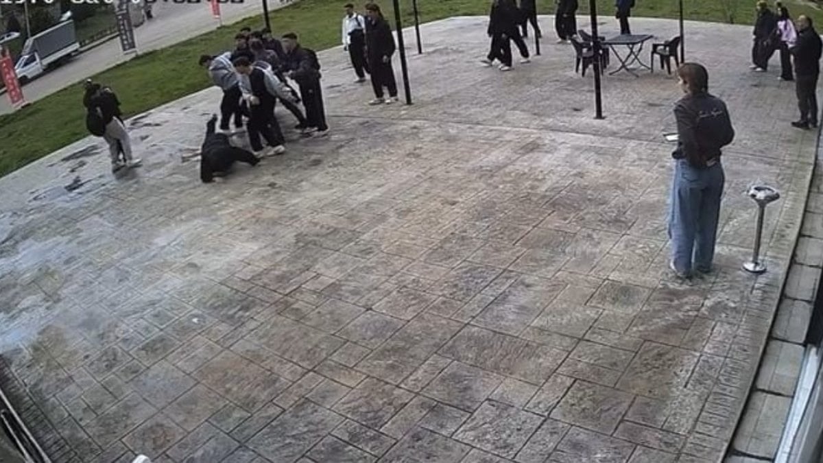 Karabük’te akran zorbalığına duyarlı esnaf müdahale etti