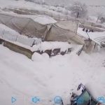 Karabük’te kar biriken sera çöktü