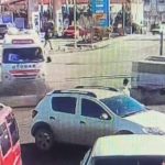 Karaman’da minibüs ile kamyonet çarpıştı: Kaza anı kamerada