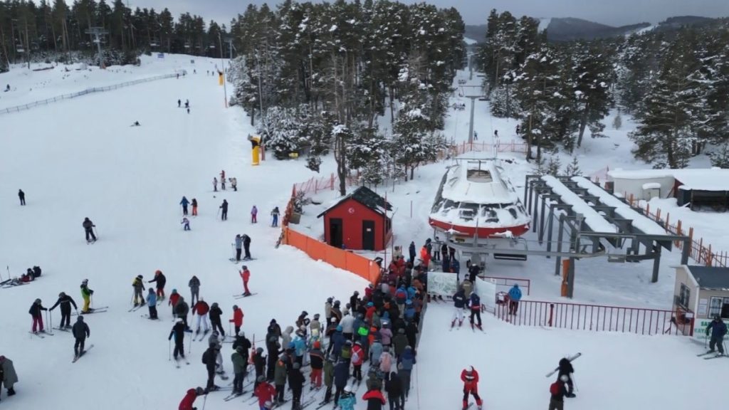 Kars Sarıkamış’ta kayak sezonu