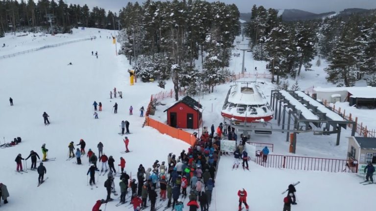 Kars Sarıkamış’ta kayak sezonu