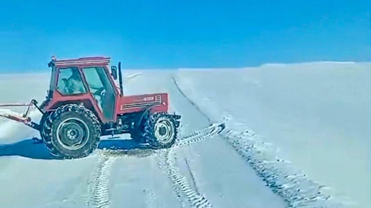 Kars’ta kar yağış etkisini sürdürüyor