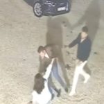 Kastamonu’da sokak ortasında kadına şiddet kamerada