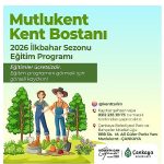 Kent Bostanlarında İlkbahar Dönemi Başlıyor