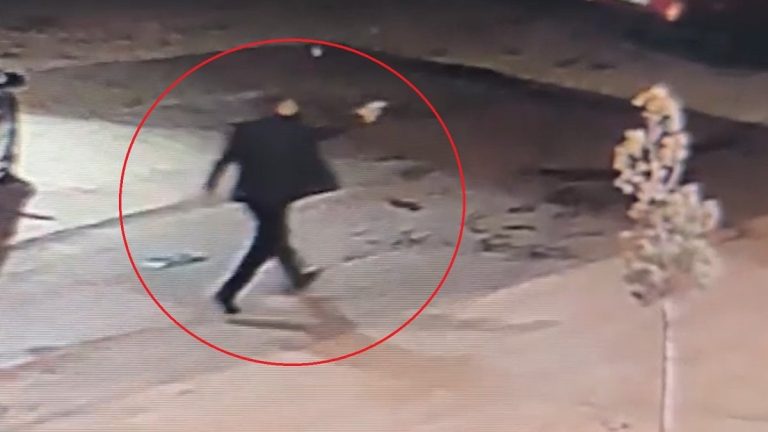 Kırıkkale’de akrabalar arasında silahlı kavga kamerada