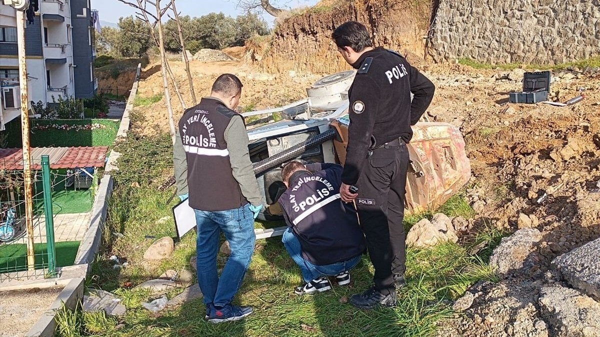 Kocaeli’de devrilen forkliftin altında kalan belediye çalışanı öldü