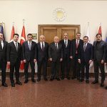 Konya Heyetinden Milli Savunma Bakanı Yaşar Güler’e Ziyaret