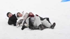 Konya Ovası’nda kayak keyfi