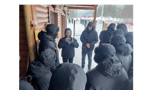 Kuzuyayla’da kış tatbikatı