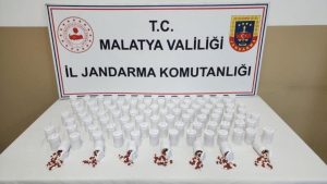 Malatya’da 5 bin 561 sentetik hap ele geçirildi