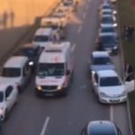 Malatya’da fermuar sistemiyle ambulansa yol açtılar