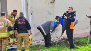 Manisa’da kullanılmayan binada doğalgaz kaçağı