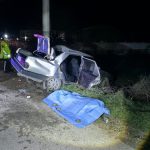 Manisa’da otomobilin elektrik direğine çarptığı kazada 1 kişi hayatını kaybetti