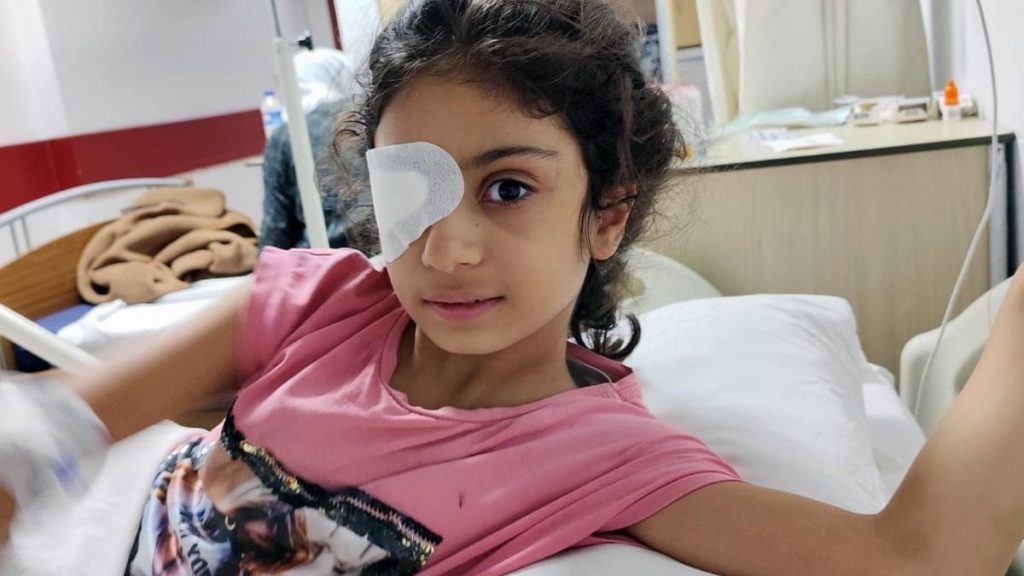 Mardin’de gözlük camı kırıldı, görme yetisini kaybetti