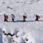 Mardin’de kar ve soğuğa karşı yaşam mücadelesi