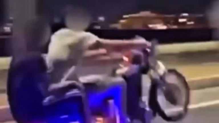 Mardin’de tek tek üzerinde tehlikeli yolculuk