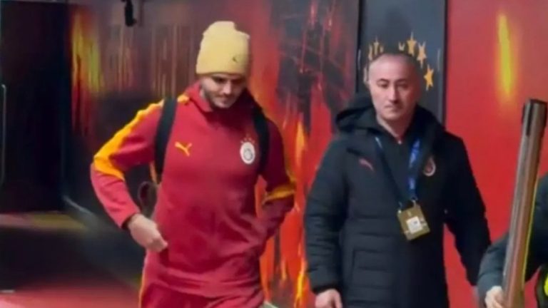 Mauro Icardi’nin maç sonu görüntüsü dikkat çekti