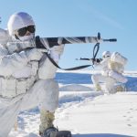 Mehmetçik eğitimde: Beyaz kamuflajla barınma ve çığ kursu