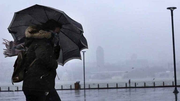 Meteoroloji’den İstanbul dahil 63 ile sarı kodlu fırtına ve yağış uyarısı