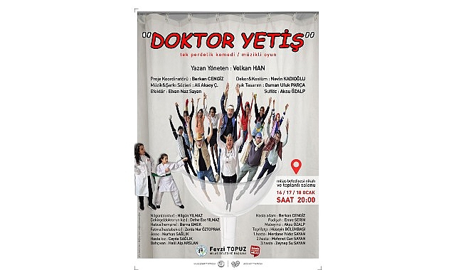 Milas Belediyesi ‘Doktor Yetiş’ Adlı Tiyatro Oyununu İzleyicilerle Buluşturacak