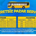 Nevşehir’de Ücretsiz Pazar Servisi Uygulamasında Güncelleme