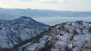 Ordu’nun zirveleri beyaza büründü