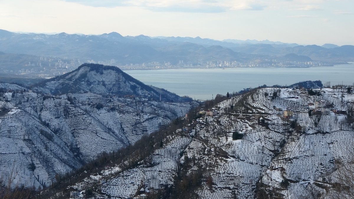 Ordu’nun zirveleri beyaza büründü