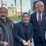 Samsun’da eşi ve 2 çocuğunu kaybettiği akaryakıt istasyonuna ilk kez geldi