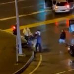 Samsun’da kazaya karışanlar, sürücüyü darbetti: 3 gözaltı