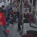 Samsun’da otobüs şoförü rahatsızlanan yolcuyu hastaneye ulaştırdı