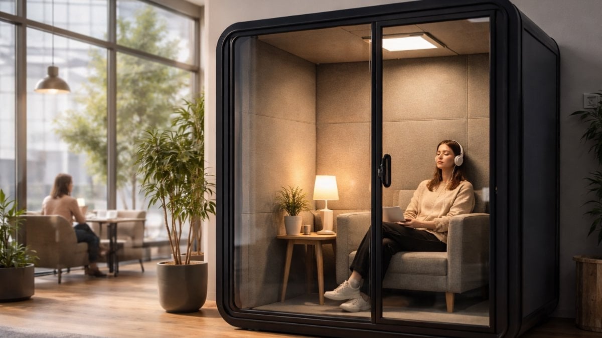 Sessizlik odaları yeni bir şehir ihtiyacına dönüşüyor