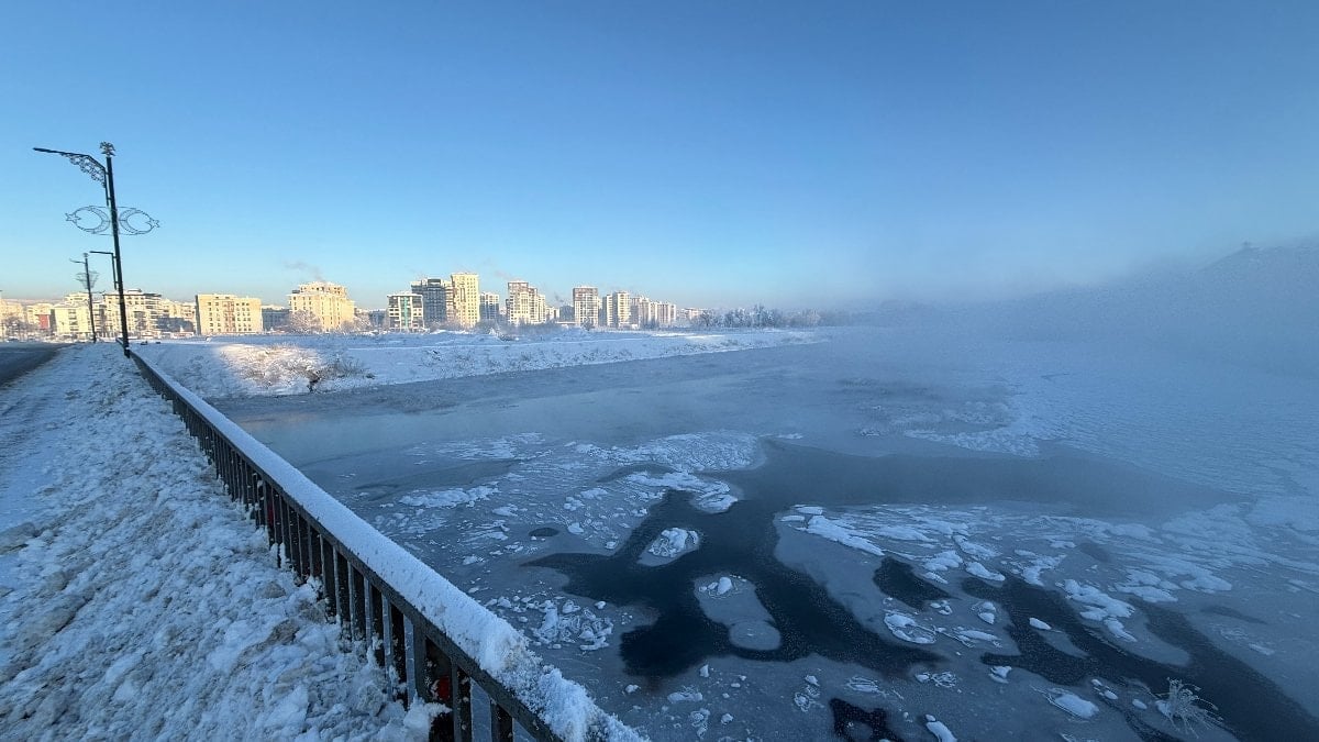 Sivas’ta dondurucu soğuk: Termometreler eksi 19’u gördü
