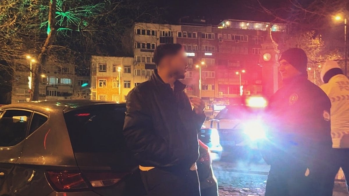 Tekirdağ’da alkollü sürücü dakikalarca dil döktü: Polis olacak adamım