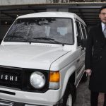 Tokat’ta efsane valinin oğlu, babasının makam aracını belediye hizmetine aldı