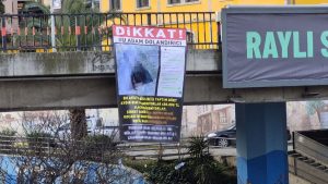 Trabzon’da dolandırıldığını iddia eden kişi, dolandırıcıyı afişle ifşa etti